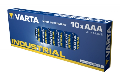 Varta Batteri AAA/LR03 Industrial i gruppen BATTERIER / VRIGA BATTERIER / AA / AAA / 9V - BATTERIER hos TH Pettersson AB (30-VAR LR03 I)